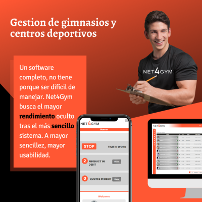 software para gimnasios -  facil